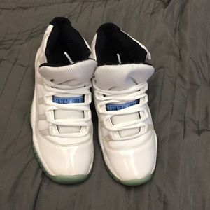 Woman’s Jordan 11 legend blue